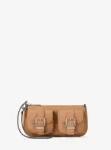 Michael Kors Zoe Small Nubuck Convertible Pochette (Peanut)