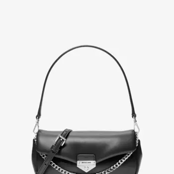 Michael Kors Soho Small Convertible Crossbody Bag (Black)