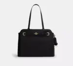 Coach Easton Tote Leather Bag (Black)