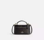 Coach Rainer Crossbody Bag 18 In Signature Canvas (Walnut Black)