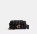 Coach Tabby Shoulder Bag 20 With Pillow Quilting (Black) - Exclusive Boutique Collection