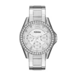 Fossil Riley Multifunction Stainless Steel Watch (ES3202)