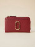 Marc Jacobs The Top Zip Leather Multi Wallet Card Case (Siren)