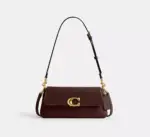 Coach Jet Shoulder Leather Bag (Maple) - Exclusive Boutique Collection