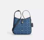 Coach Hadley Convertible Crossbody Bag In Signature Denim (Indigo)