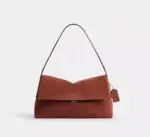 Coach Chelsea Suede Shoulder Bag 36 (Clay)