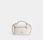 Coach Rainer Crossbody Bag 18 With Quilting(Chalk)