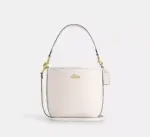 Coach City Bucket Bag In Double Face Leather (Chalk)