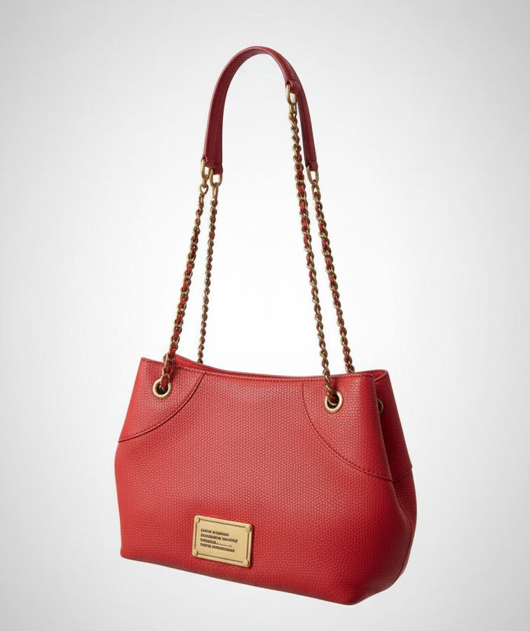 Marc Jacob The Small Plaza Tote Pebbled (Sunset) – Exclusive Boutique Collection1