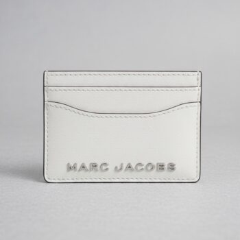 Marc Jacobs Trademarc Leather Card Case (Cotton)