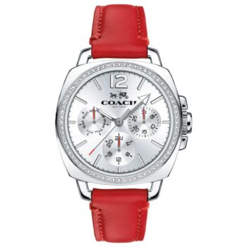 Coach Boyfriend Women Watch 14503855 (Red)