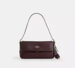 Coach Etta Small Flap Shoulder Bag (Maple)