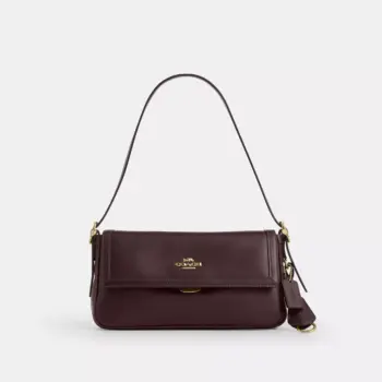 Coach Etta Small Flap Shoulder Bag (Maple)