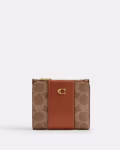 Coach Essential Slim Billfold Wallet In Signature (Tan Brown) - Exclusive Boutique Collection