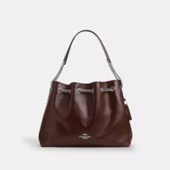 Coach Evelyn Shoulder Bag (Maple)