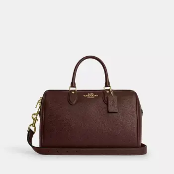In Transit - Coach Rowan Large Satchel Bag (Maple)