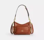 Coach Laurel Shoulder Bag 22 With Pockets (Cinnamon)