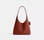Coach Brooklyn Suede Shoulder Bag 28 (Clay)