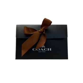 Coach Authentic Small Gift Pack (Black With Ribbon)