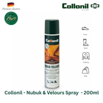 Collonil - Nubuk & Velours Spray 200ml (For Suede and Nubuck) - Made In Germany