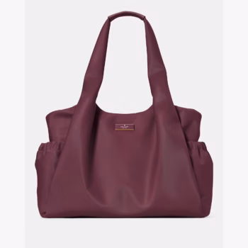 Kate Spade Carter Nylon Large Baby Bag (Deep Cherry)