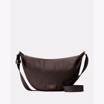 In Transit - Kate Spade Carter Nylon Sling Crossbody Bag (Hot Fudge)