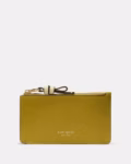 Kate Spade Loop East West Zip Card Case (Laurel Leaf)