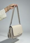 Marc Jacobs Drifter Swing Leather Crossbody Bag (Marshmallow)