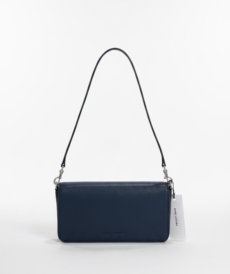 Marc Jacobs The Mini Leather Crossbody Bag (Azure Blue)