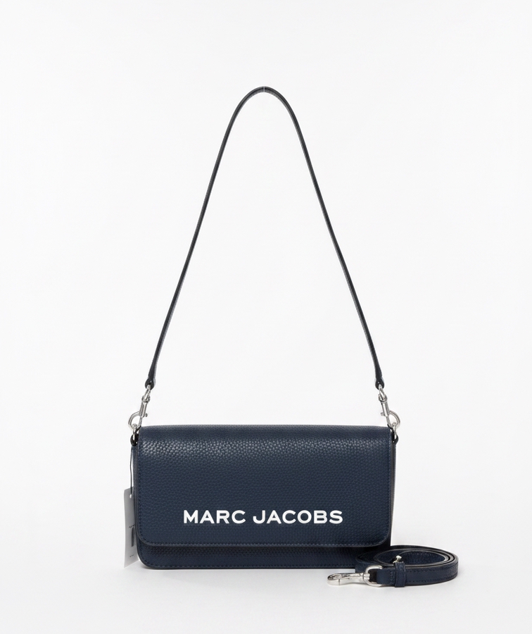 Marc Jacobs The Mini Leather Crossbody Bag (Azure Blue)1