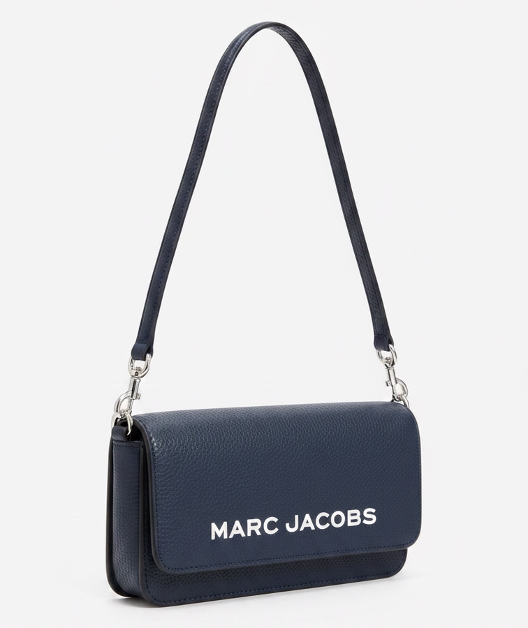 Marc Jacobs The Mini Leather Crossbody Bag (Azure Blue)3