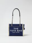 Marc Jacobs The Denim Chain Small Tote Bag (Dark Wash) - Exclusive Boutique Collection