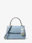 In Transit - Michael Kors Ava Mini Saffiano Leather Crossbody (Chambray)