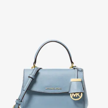 In Transit - Michael Kors Ava Mini Saffiano Leather Crossbody (Chambray)