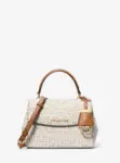 In Transit - Michael Kors Ava Extra-Small Signature Logo Crossbody Bag (Vanilla)