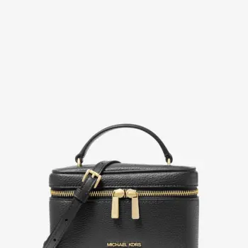 In Transit - Michael Kors Vivi Small Vanity Crossbody Bag (Black)