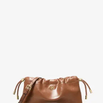 In Transit - Michael Kors Matilda Small Cinched Crossbody Bag (Luggage)