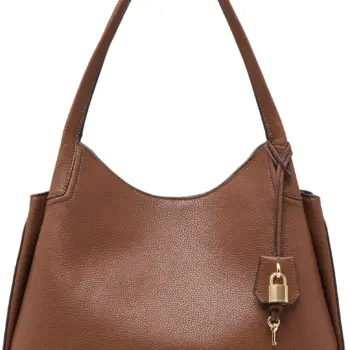 Marc Jacobs Driftwork Leather Hobo Bag (Cognac)