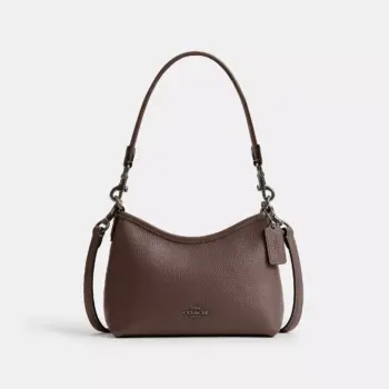 In Transit - Coach Laurel Small Shoulder Bag (Dark Stone)