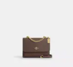 In Transit- Coach Mini Klare Crossbody Bag (Dark Stone)