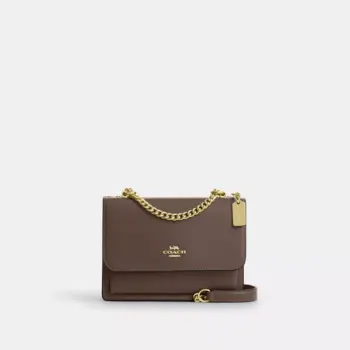 In Transit- Coach Mini Klare Crossbody Bag (Dark Stone)