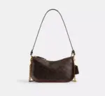 In Transit - Coach Waverly Bag In Signature Canvas (Maple) - Exclusive Boutique Collection