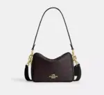 Coach Carey Crossbody Bag In Signature Canvas (Walnut)