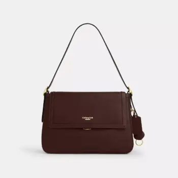In Transit - Coach Etta Flap Bag (Maple)