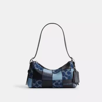In Transit - Coach Alter/Ego Small Slouchy Shoulder Bag (Indigo Black)- Exclusive Boutique Collection