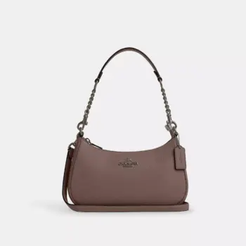In Transit - Coach Teri Shoulder Bag (Dark Stone)