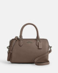 Coach Rowan Satchel Bag (Dark Stone)
