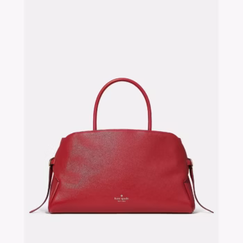 In Transit - Kate Spade Harper Satchel Bag (Red Jam)
