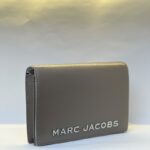 Marc Jacobs Party On A Chain Cluth and Crossbody Leather Bag (Concrete)