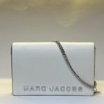 Marc Jacobs Party On A Chain Clutch and Crossbody Leather Bag (Cotton)